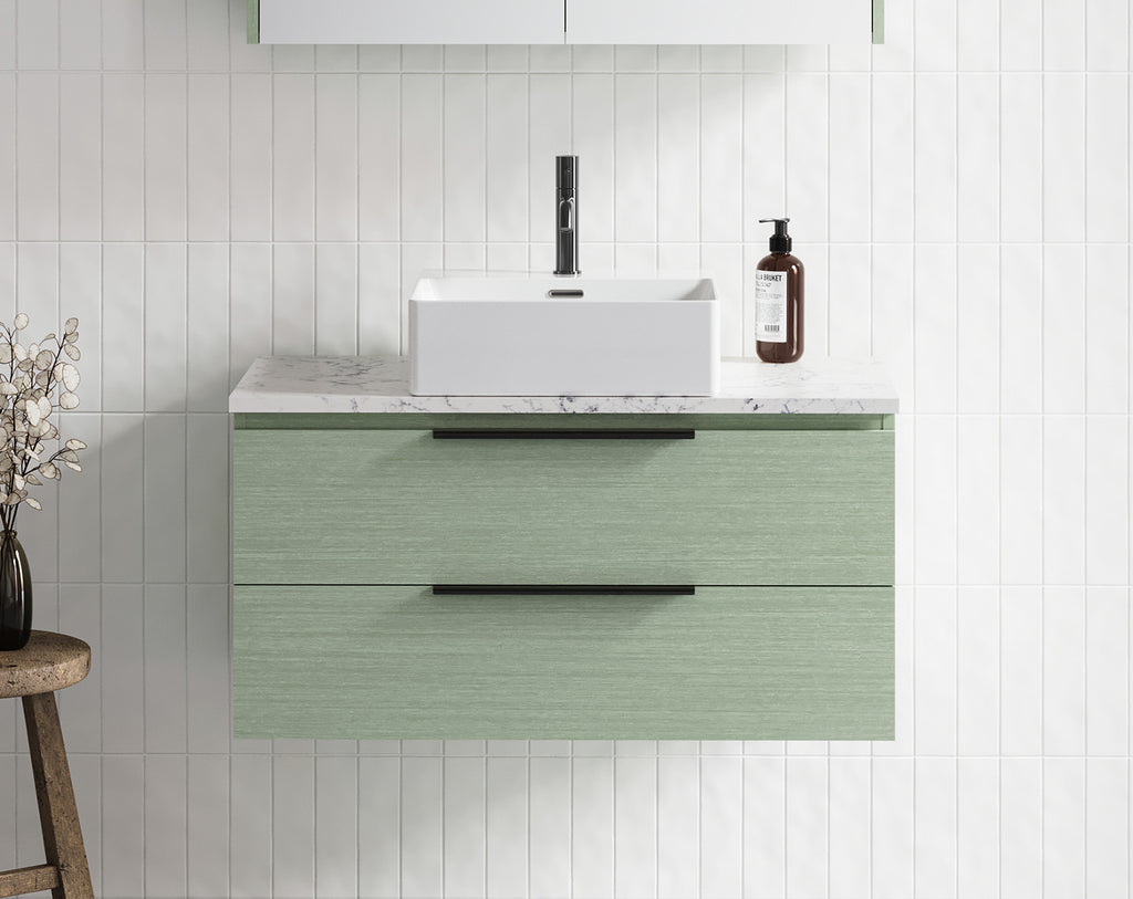 Timberline Ashton Wall Hung Vanity with Silksurface Top & Basin