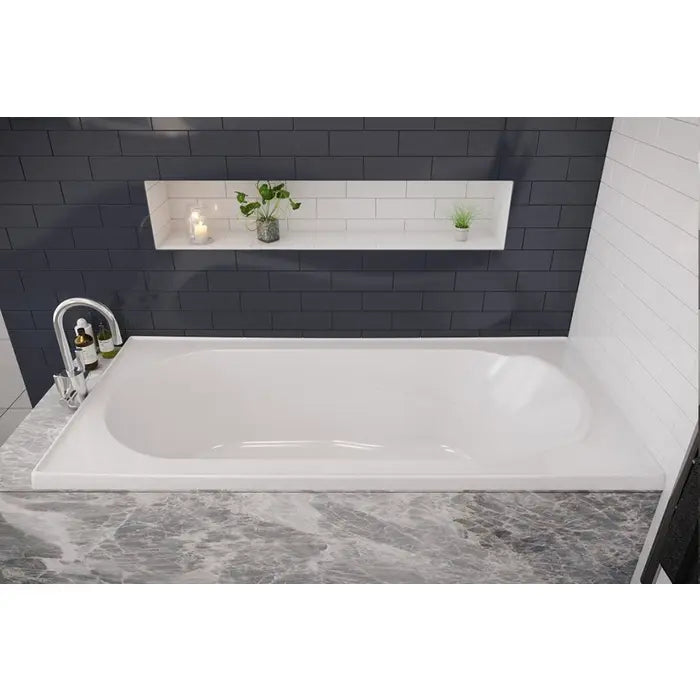 Decina Bambino Inset Bath 1510/1650mm - Gloss White