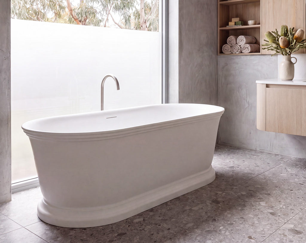 ADP Harlow Freestanding Bath - Matte White