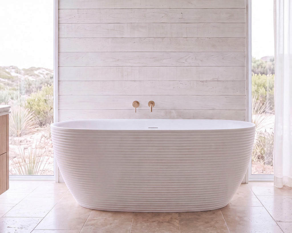 ADP Swell Freestanding Bath - Gloss White