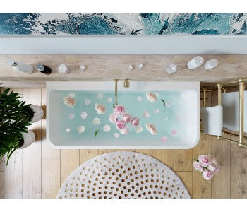 Belbagno Alto Bathtub - Gloss White