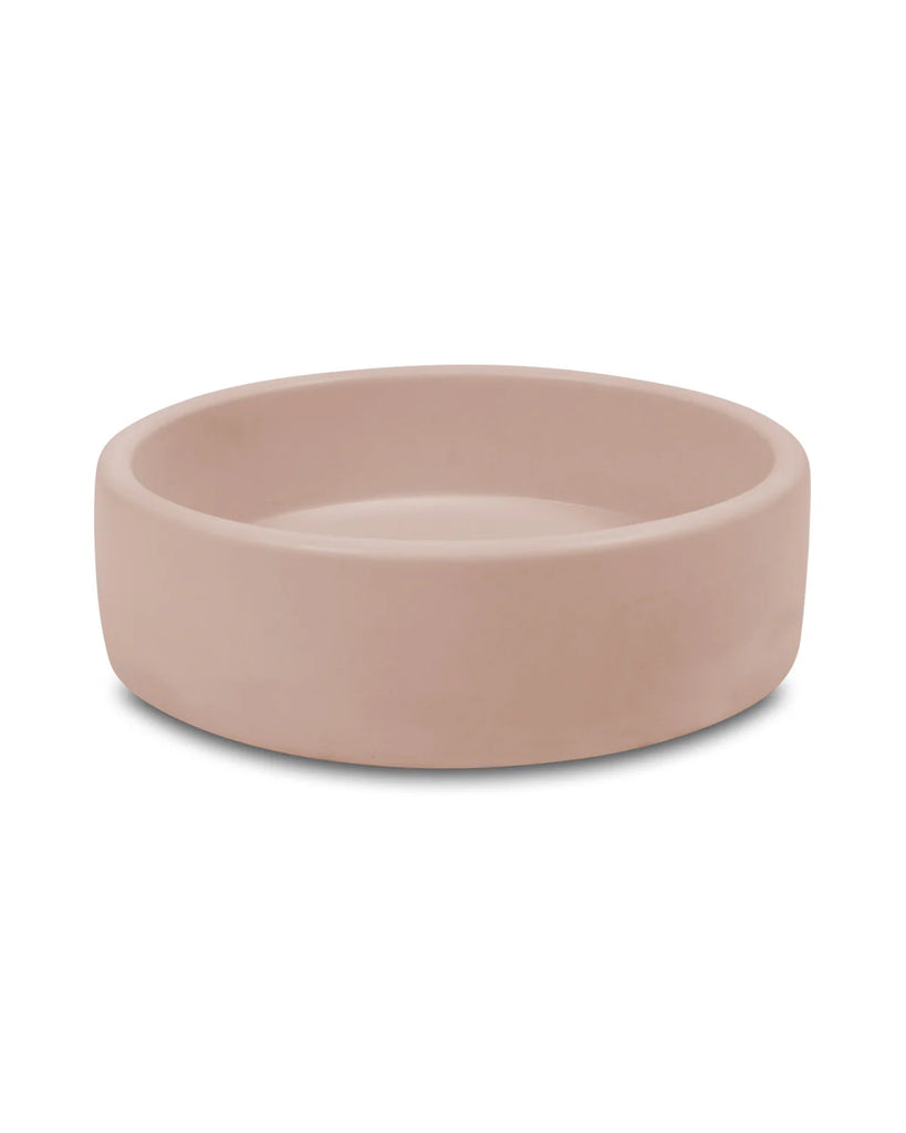 Nood Co Bowl Basin Wall Hung - Blush Pink