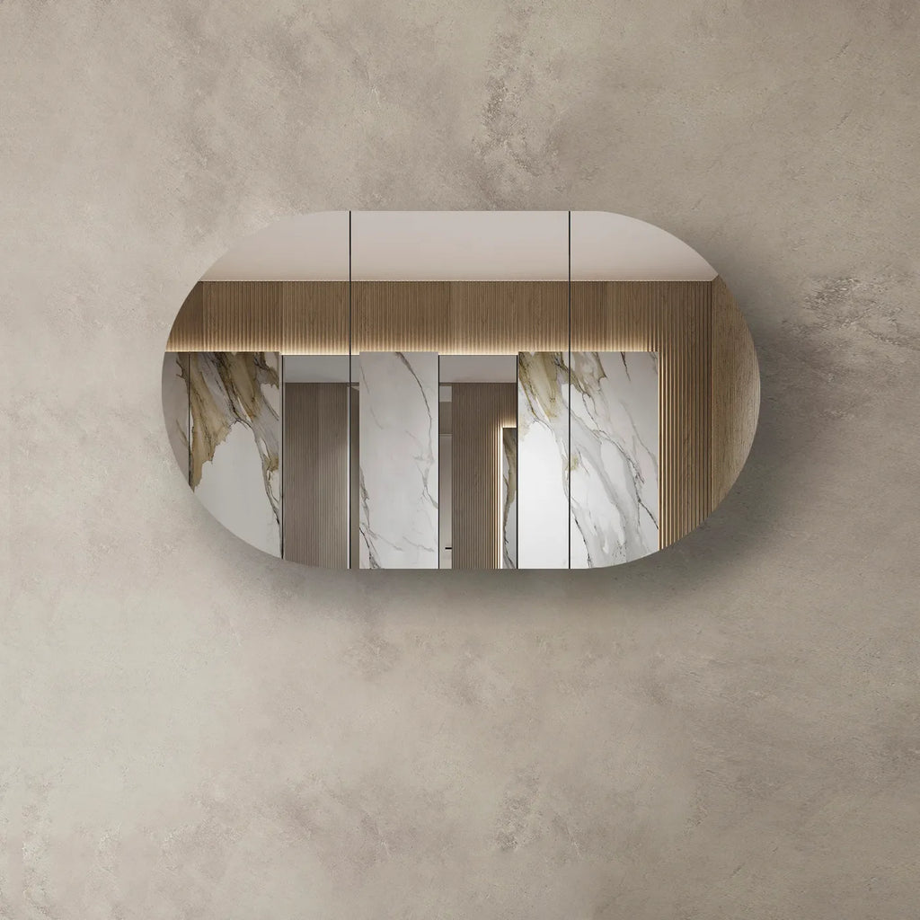 Otti Bondi Shaving Cabinet - Natural Oak