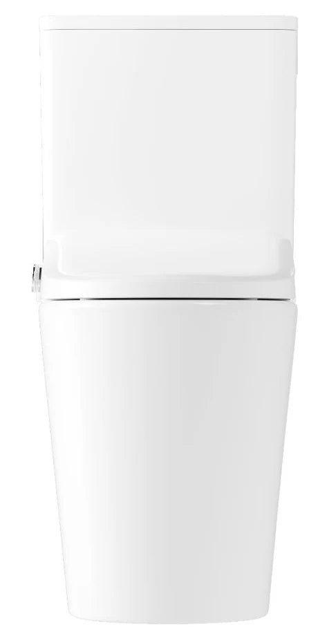 Lafeme Catania Standard Bidet Seat with Vega Rimless Toilet - Gloss White