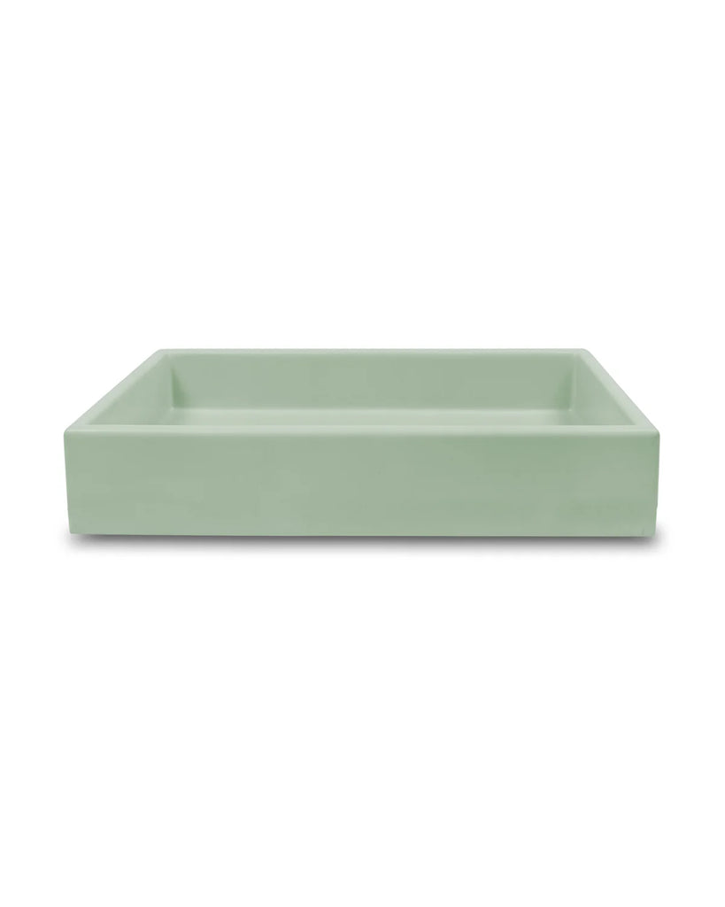 Nood Co Box Basin Wall Hung - Mint