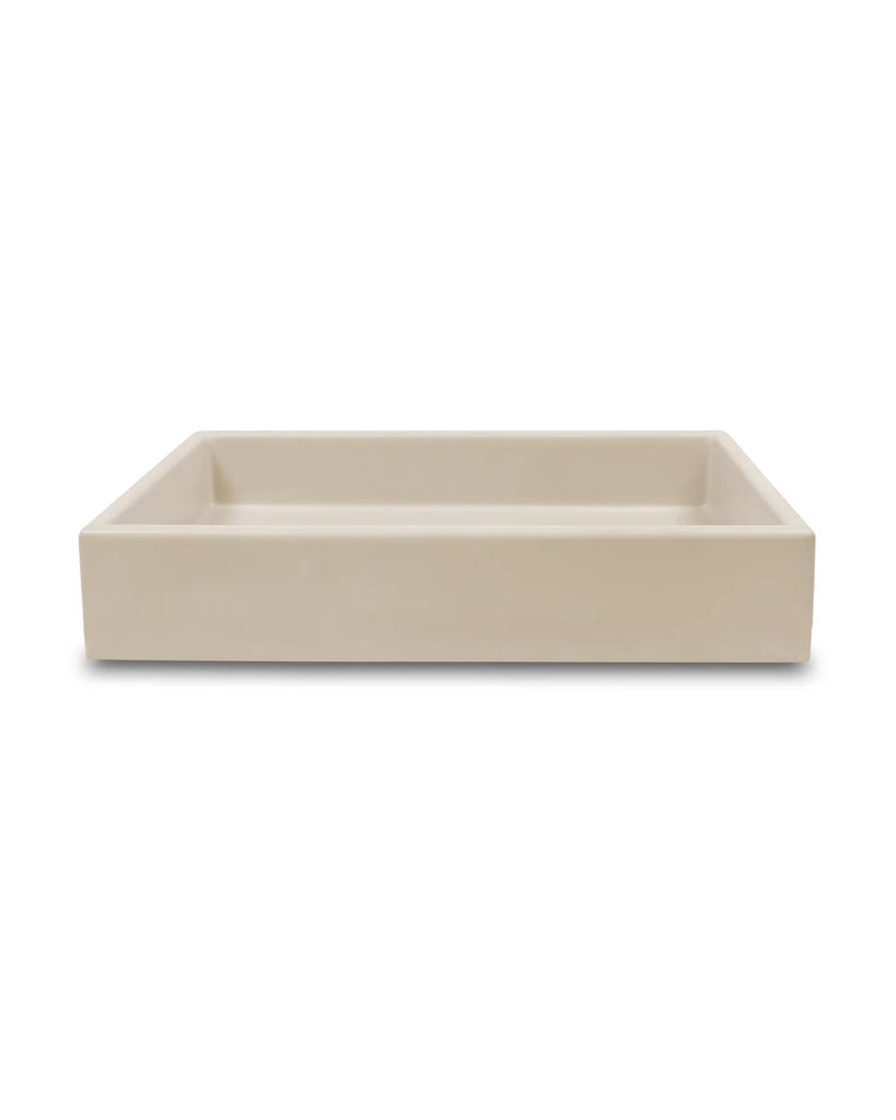 Nood Co Box Basin Wall Hung - Sand