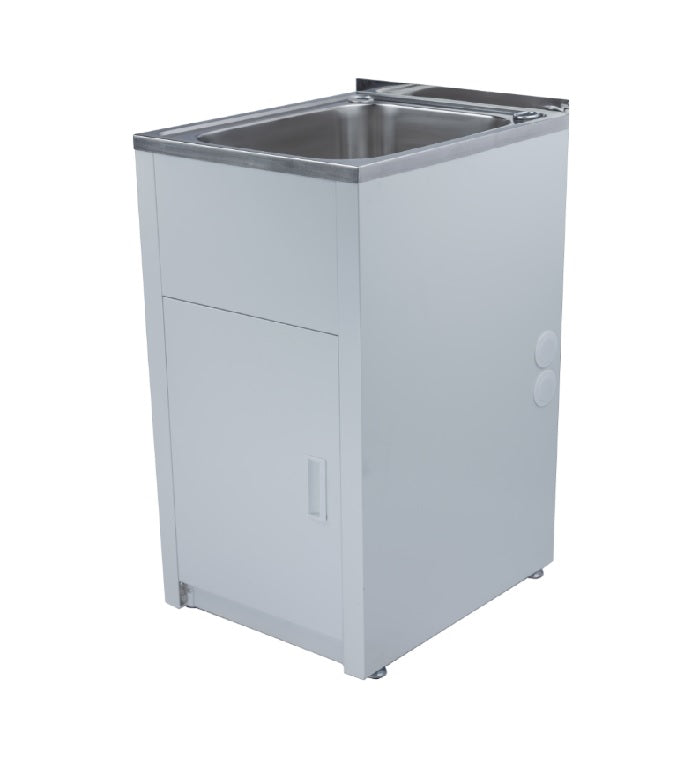 Badundküche Traditionell 35 Litre Compact Laundry Unit - Gloss White