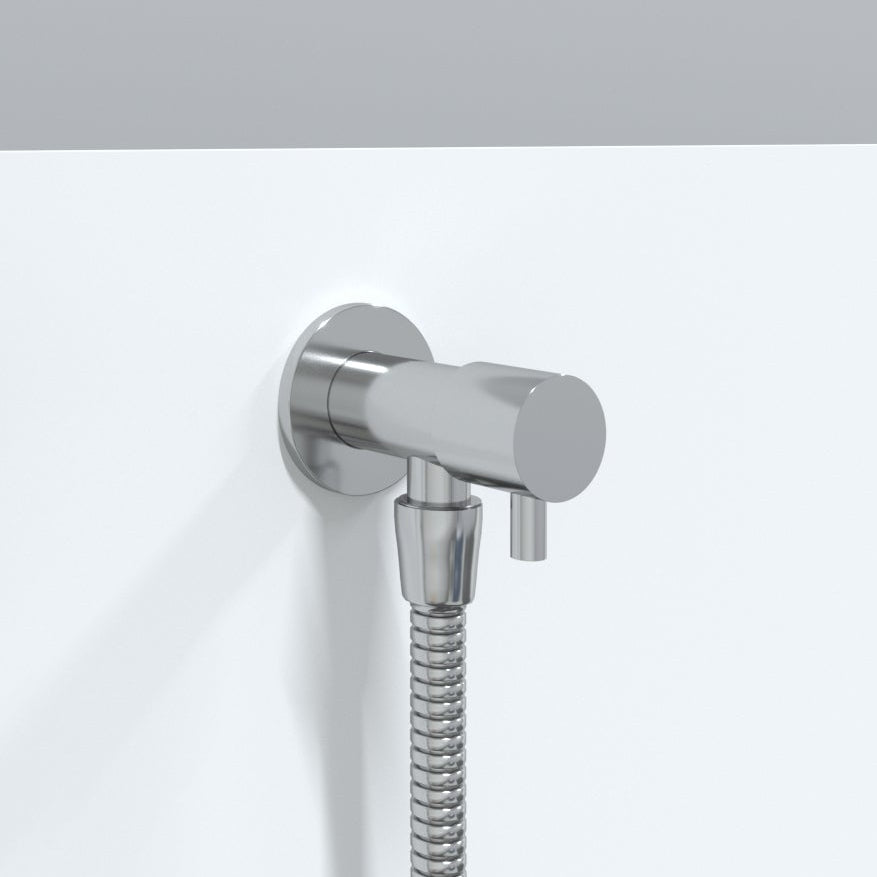 Premium Luxury Toilet Trigger Bidet Spray Kit with 1.2m Anti Burst Hose - Chrome