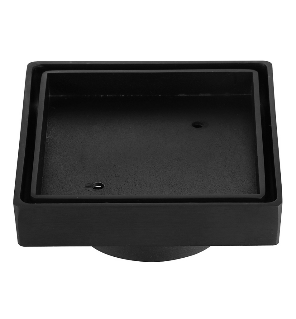 Tile Insert Floor Waste Matte Black