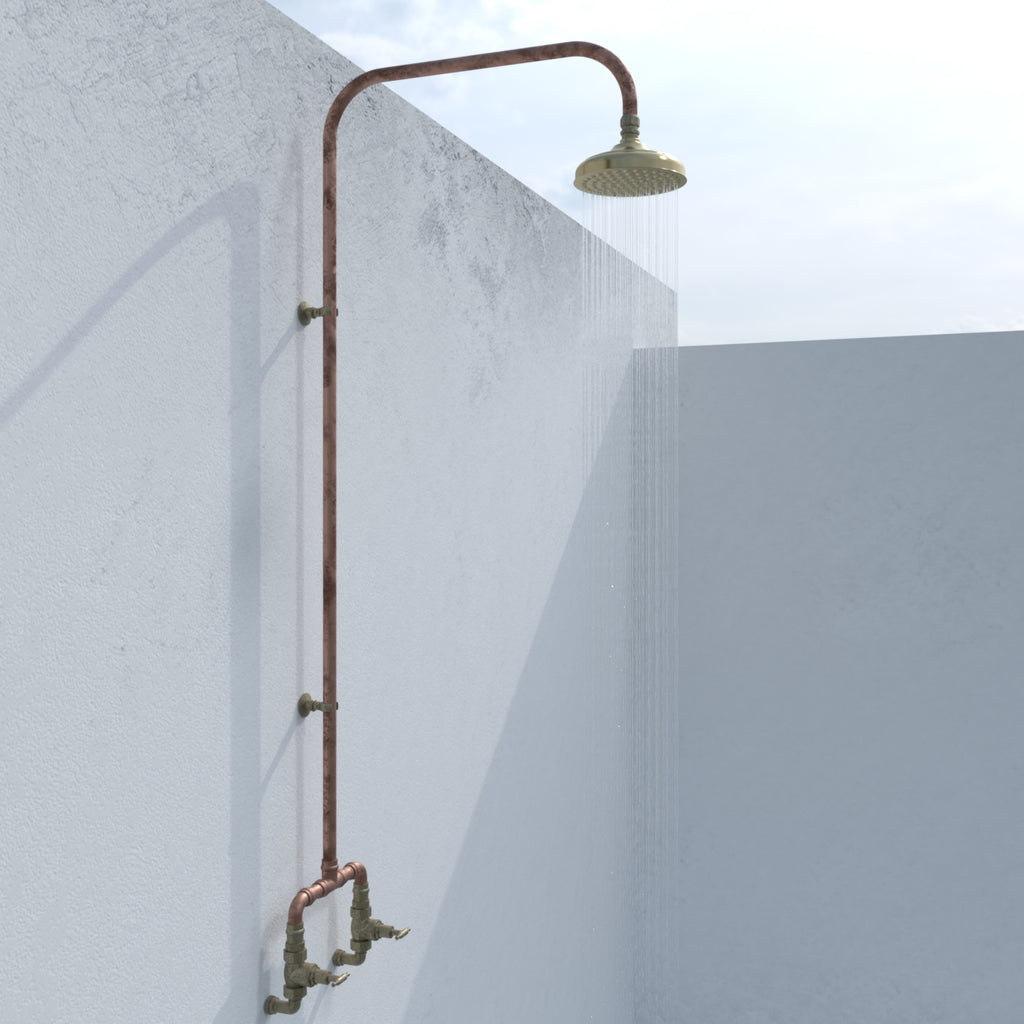 Brass Copper Outdoor Shower Haven3