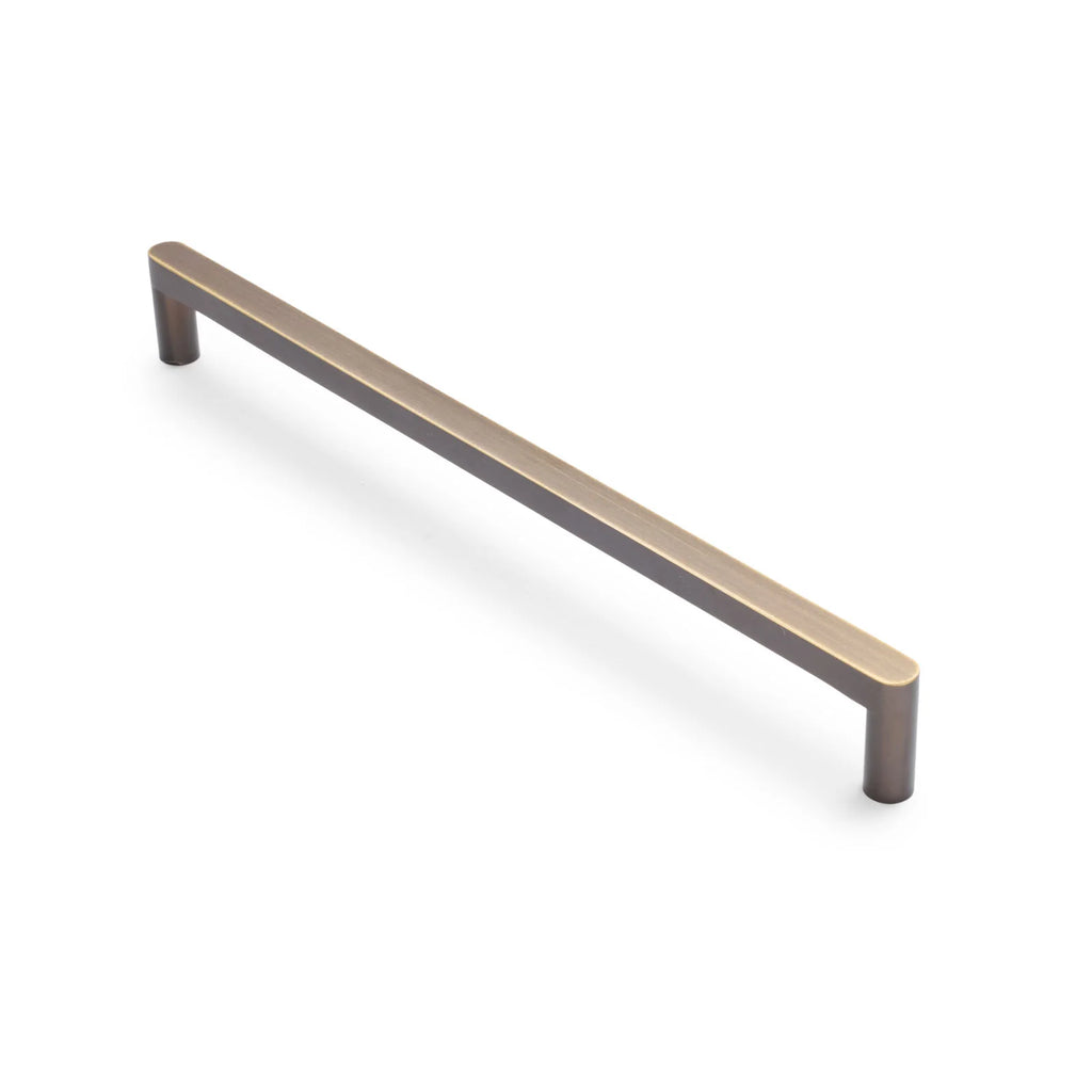 Manovella Straight Profile Cabinet Pull - Clio - Aged Brass