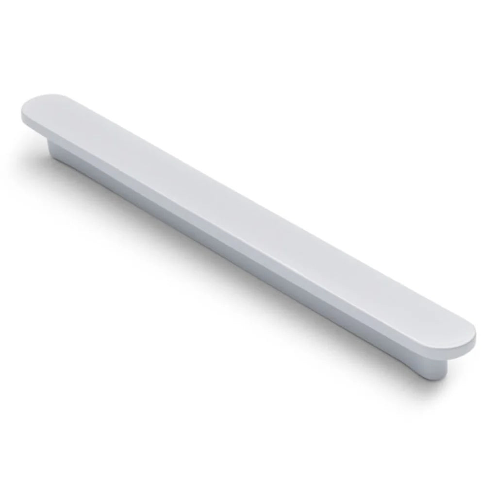 Manovella Oval Profile Cabinet Pull - Imogen - White