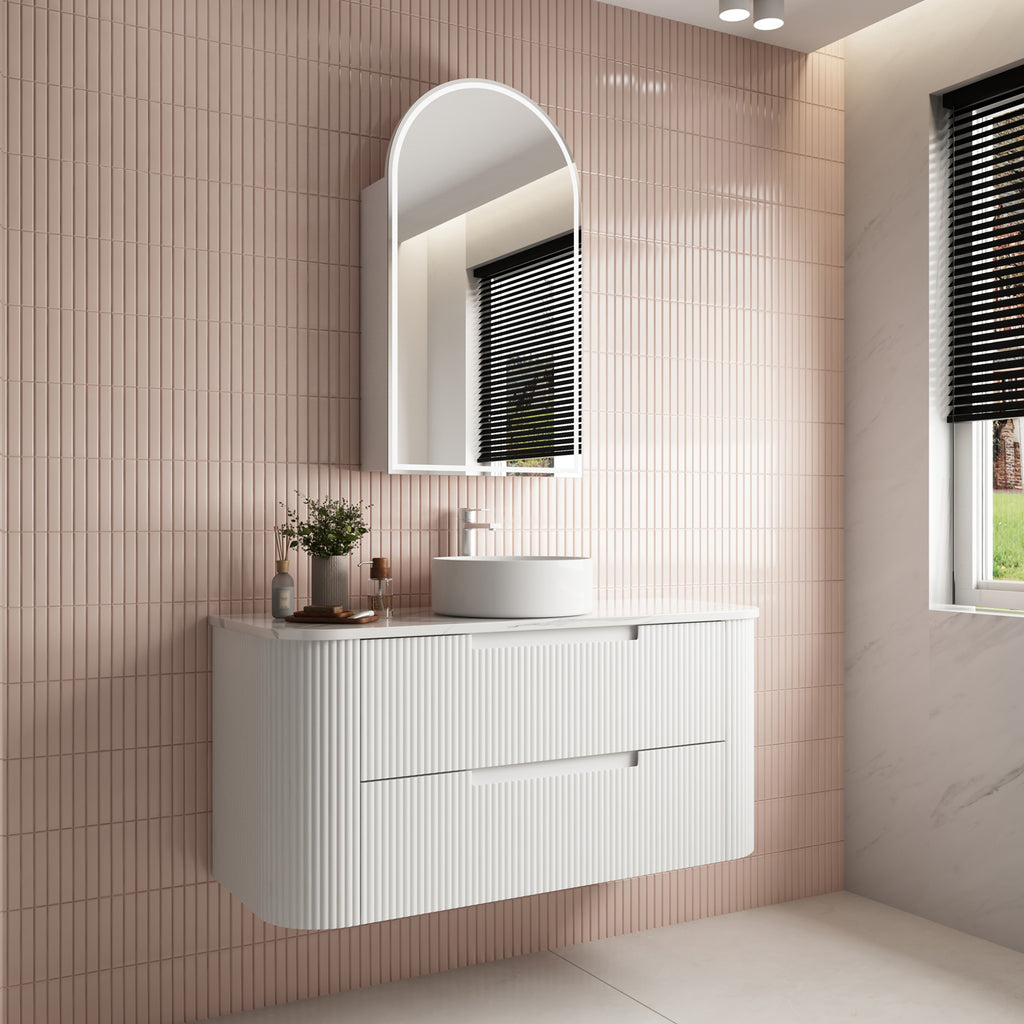 Aulic Curva Wall Hung Vanity