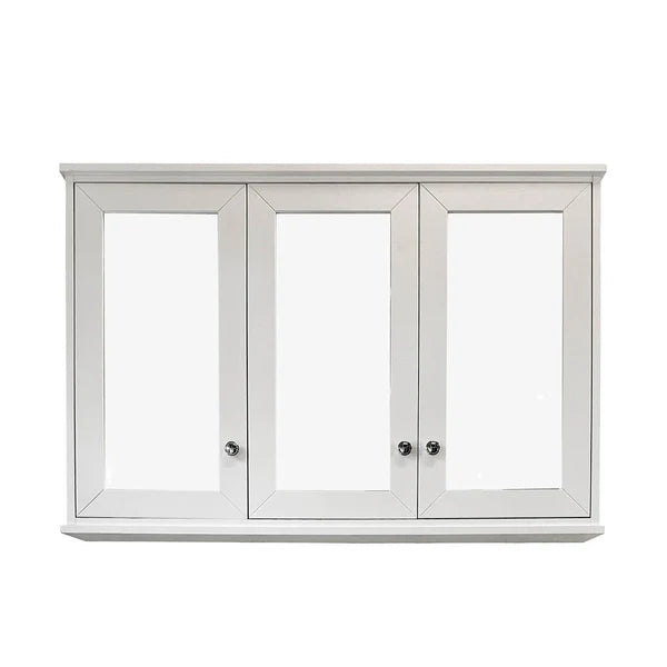 Turner Hastings Coventry 120 x 81 Mirror Shaving Cabinet - Satin White