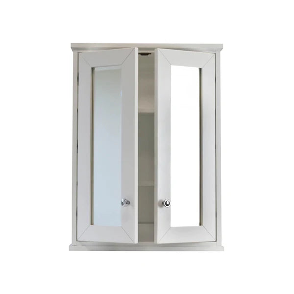 Turner Hastings Coventry 60 x 81 Mirror Shaving Cabinet - Satin White
