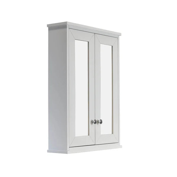 Turner Hastings Coventry 60 x 81 Mirror Shaving Cabinet - Satin White