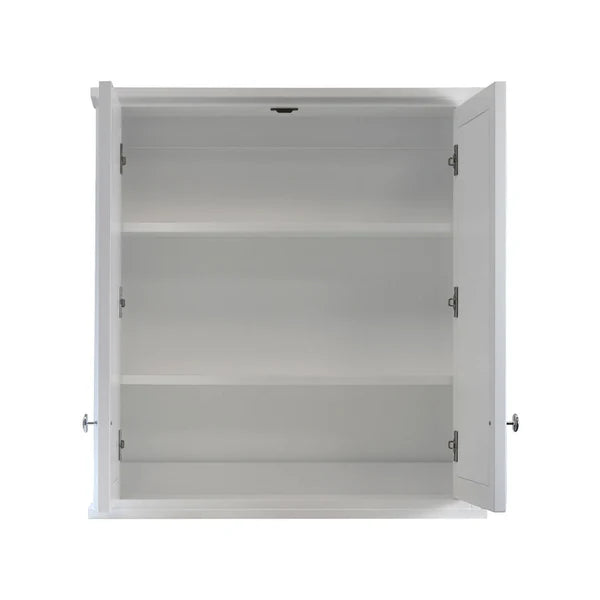 Turner Hastings Coventry 75 x 81 Mirror Shaving Cabinet - Satin White