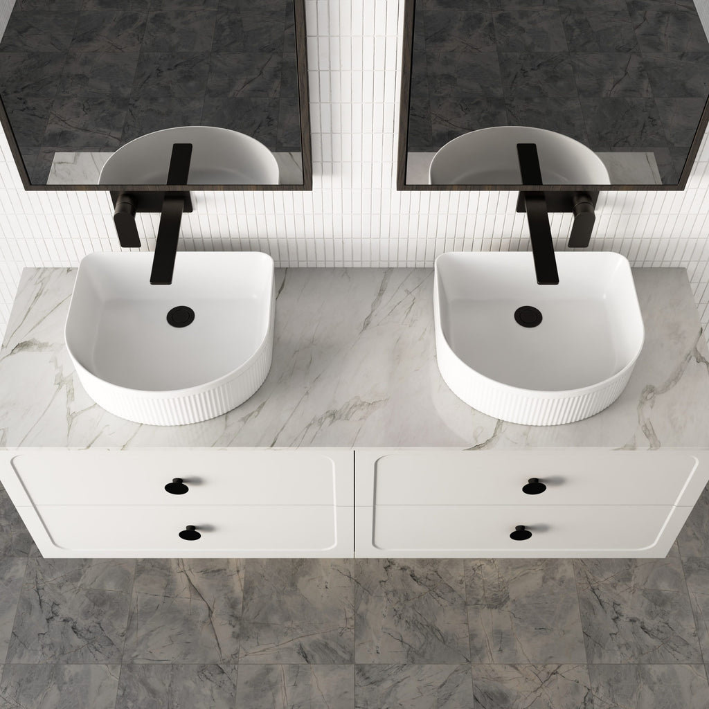 Marquis Camden Wall Hung Vanity Caesarstone Dekton Vasari