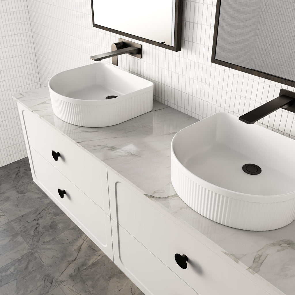 Marquis Camden Wall Hung Vanity Caesarstone Dekton Vasari