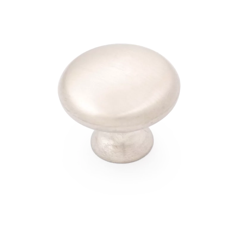 Castella Heritage Shaker Knob – Brushed Nickel
