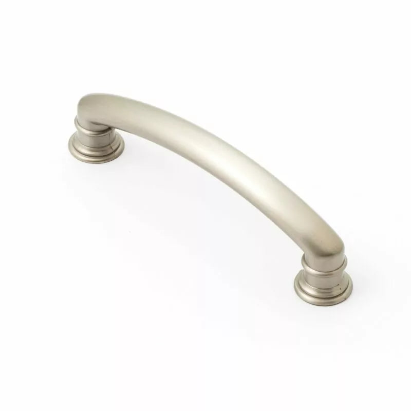 Castella Nostalgia Decade Ridged Handle – Dull Brushed Nickel