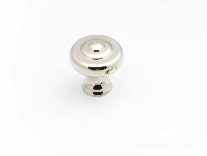 Castella Nostalgia Decade Fluted Knob – Polished Nickel