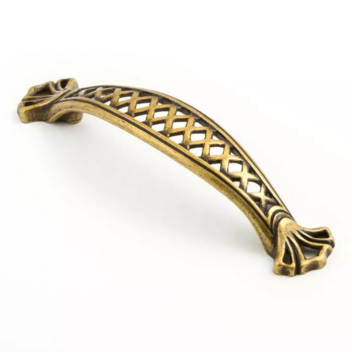 Castella Opera Handle – Antique Brass