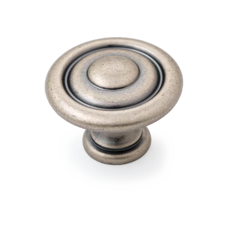 Castella Heritage Shaker Fluted Knob – Pewter