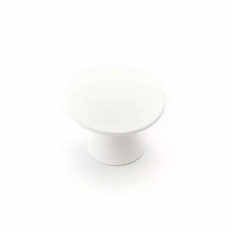 Castella Statement Disc Coat Hook – Matte White