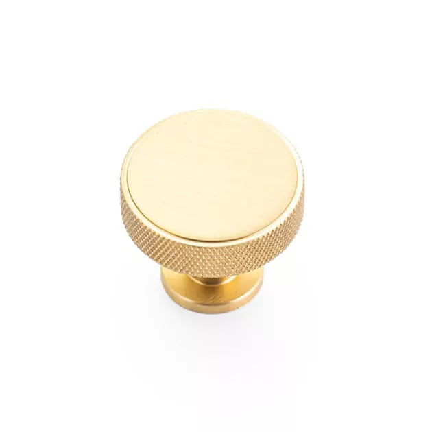 Castella Statement Chelsea Knob – Satin Brass
