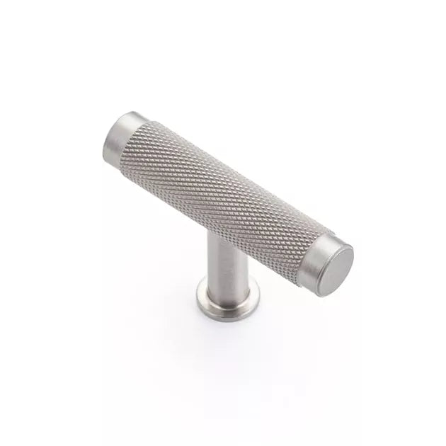 Castella Statement Chelsea T Knob – Dull Brushed Nickel
