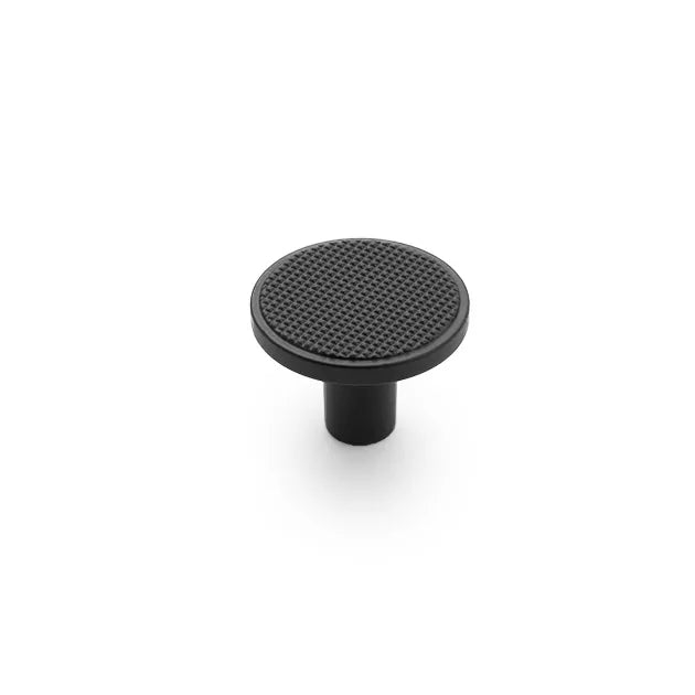 Castella Statement Monaco Round Knob – Matte Black