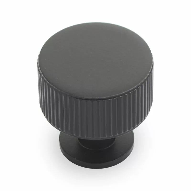 Castella Statement Romano Cabinet Knob - Matte Black