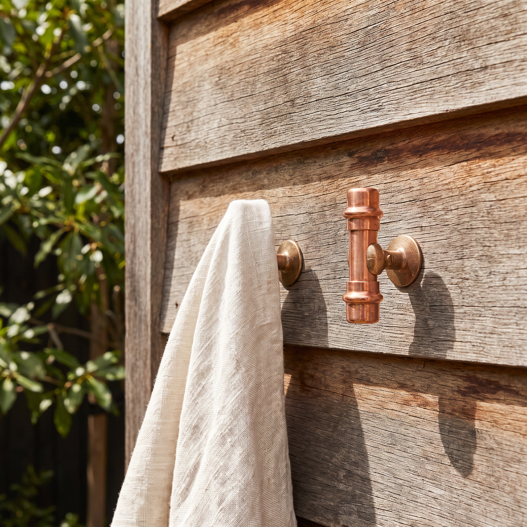 Pure Copper Robe Bath Hook