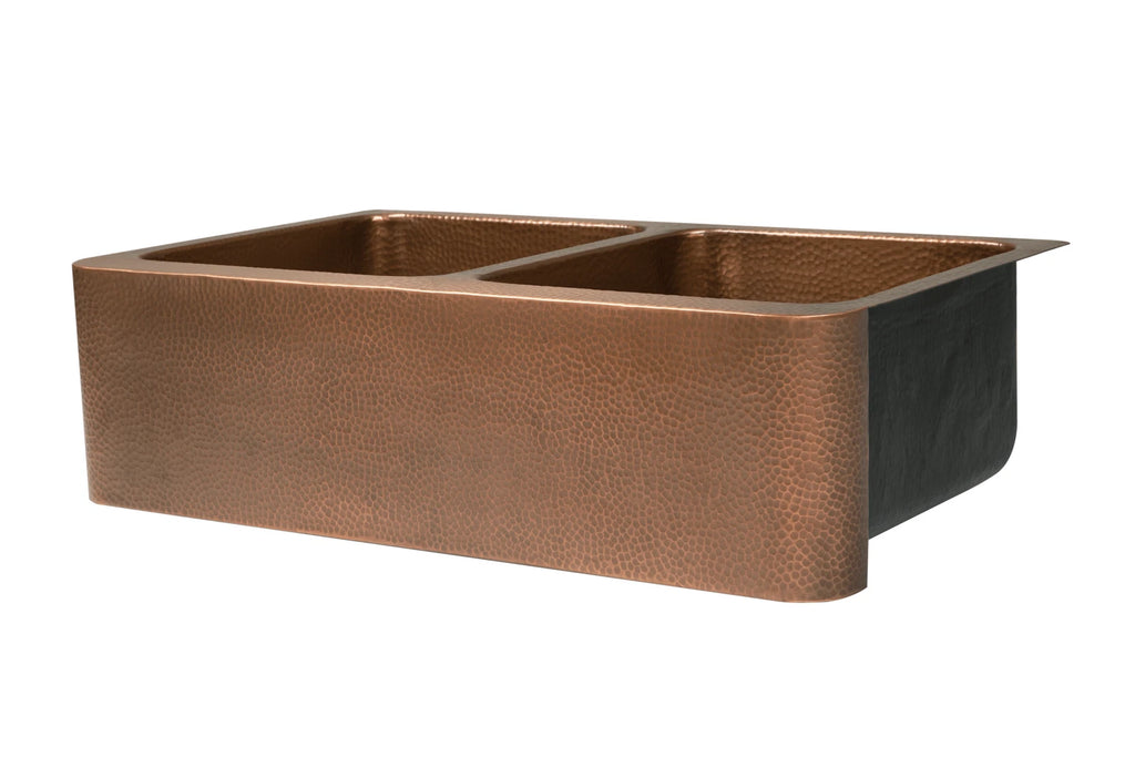 Ashby Genuine Copper Hand Crafted Farmhouse Sink