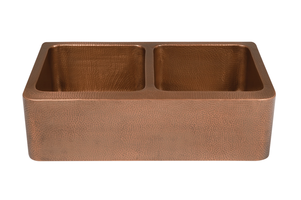 Ashby Genuine Copper Hand Crafted Farmhouse Sink
