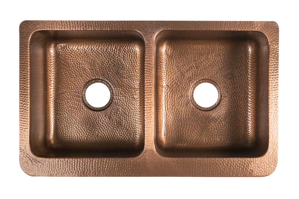 Ashby Genuine Copper Hand Crafted Farmhouse Sink