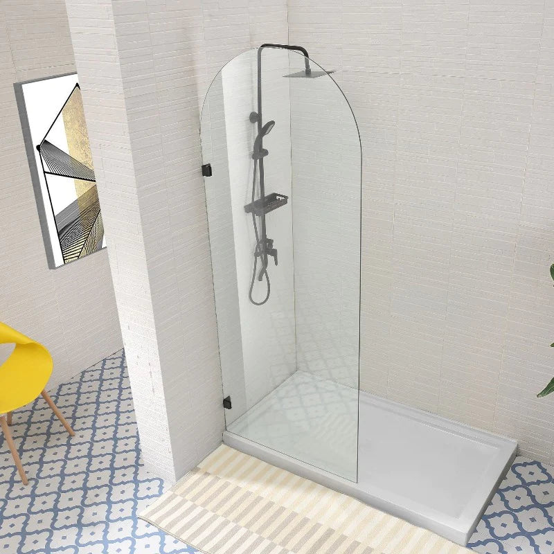 Covey Arched Frameless Fixed Panel Shower Screen