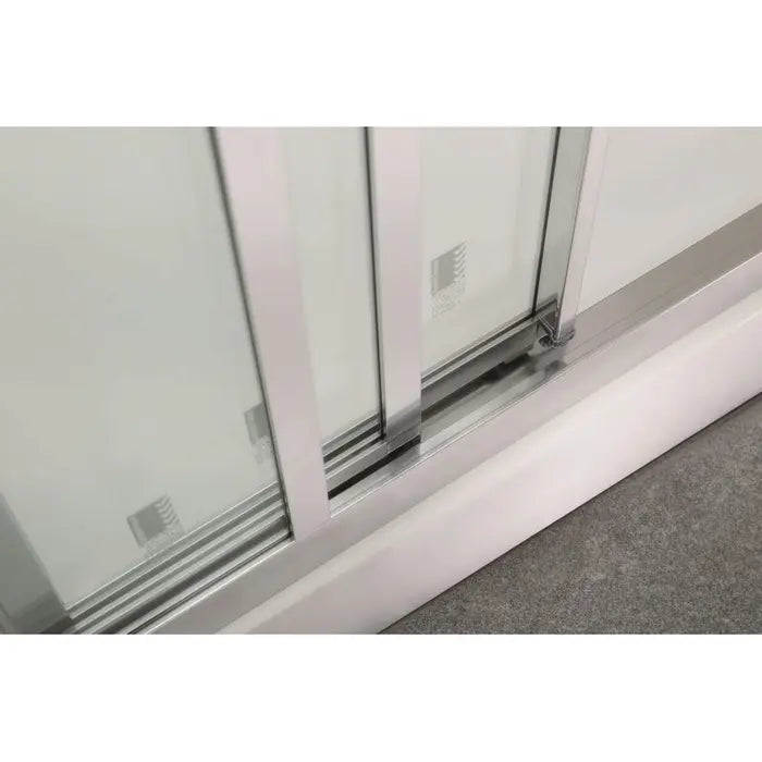Covey Wall to Wall Framed 3 Panels Doors Sliding Shower Screen - Chrome