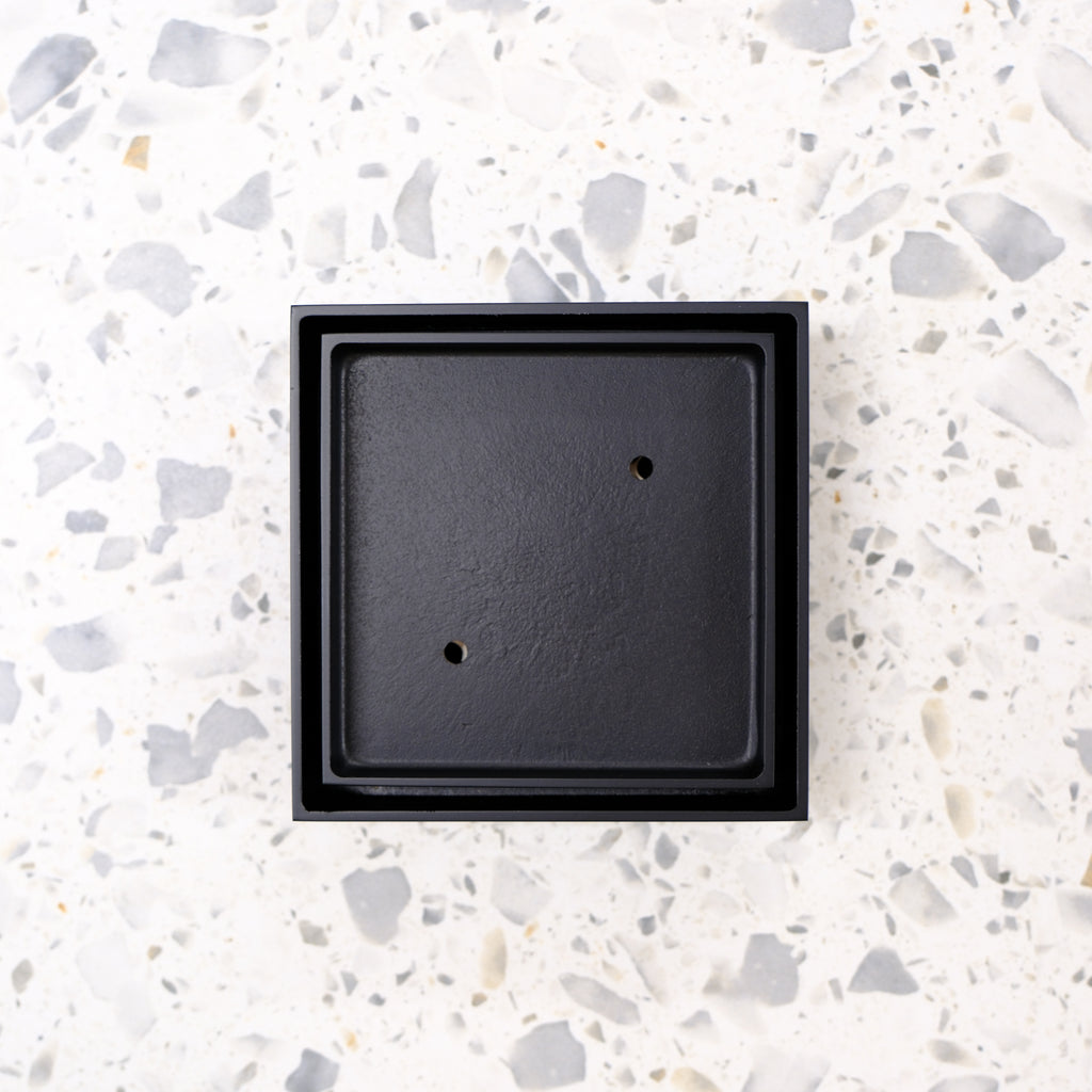 Tile Insert Floor Waste Matte Black