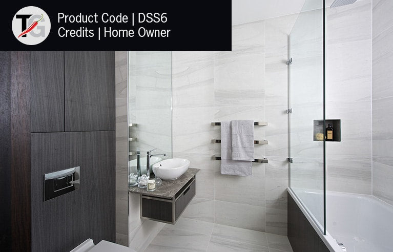 Thermogroup Square Single Bar Heated Towel Rail - Chrome 632