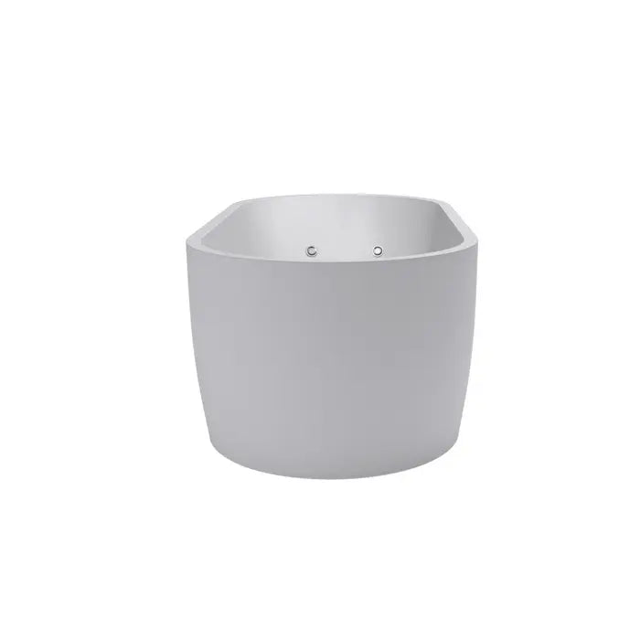 Decina Elisi Freestanding Spa Bath 14 Jets 1700mm - Gloss White