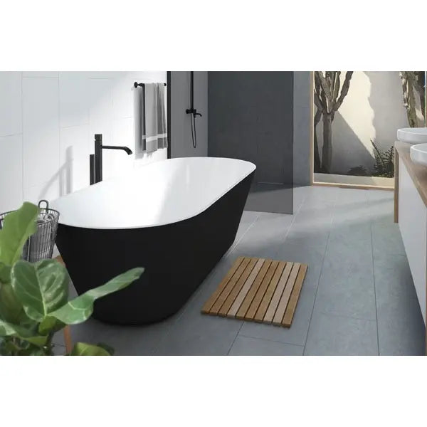 Decina Elinea Freestanding Bath 1500 1790mm - Black