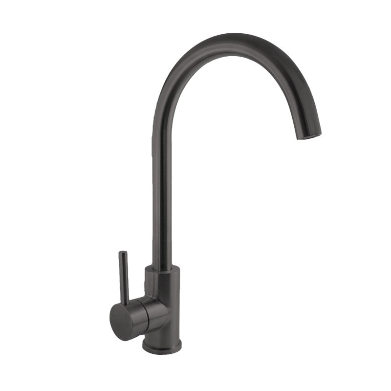 Elle Project Gooseneck Stainless Steel Sink Mixer