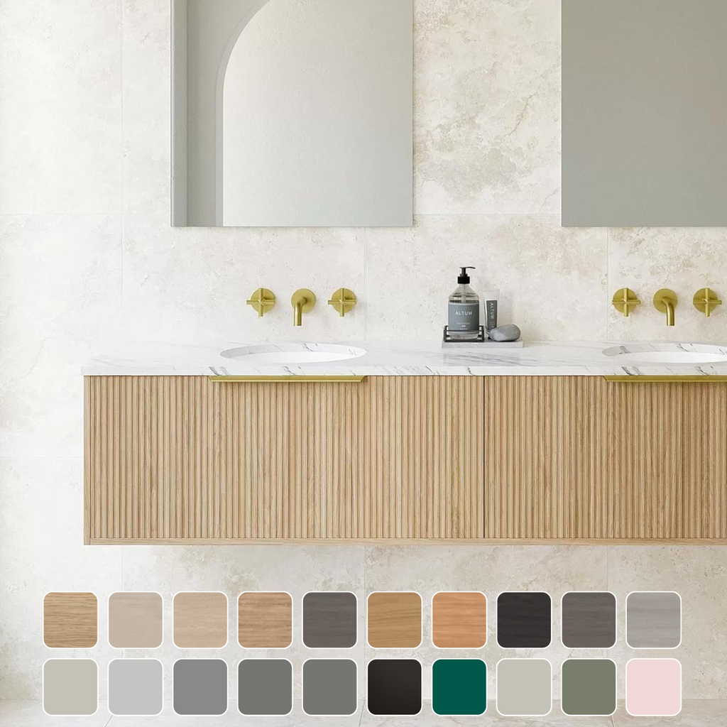 Timberline Elwood Apollo Wall Hung Vanity With Above Counter Basin