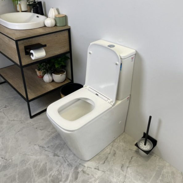 Knox Back to Wall Toilet Suite Gloss White
