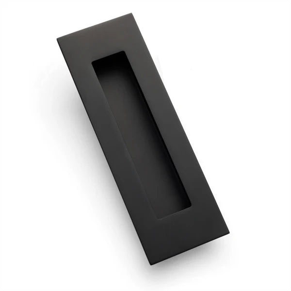 Manovella Sliding Door Flush Pull 150mm x 50mm - Matte Black