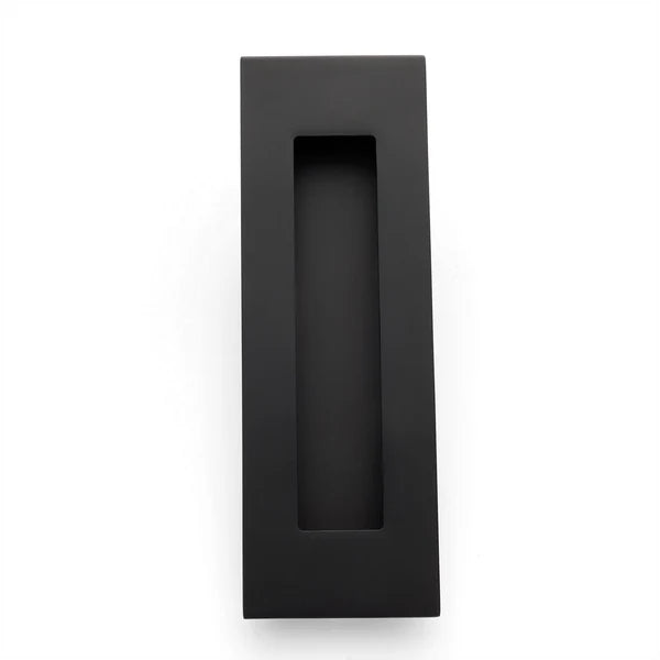 Manovella Sliding Door Flush Pull 150mm x 50mm - Matte Black