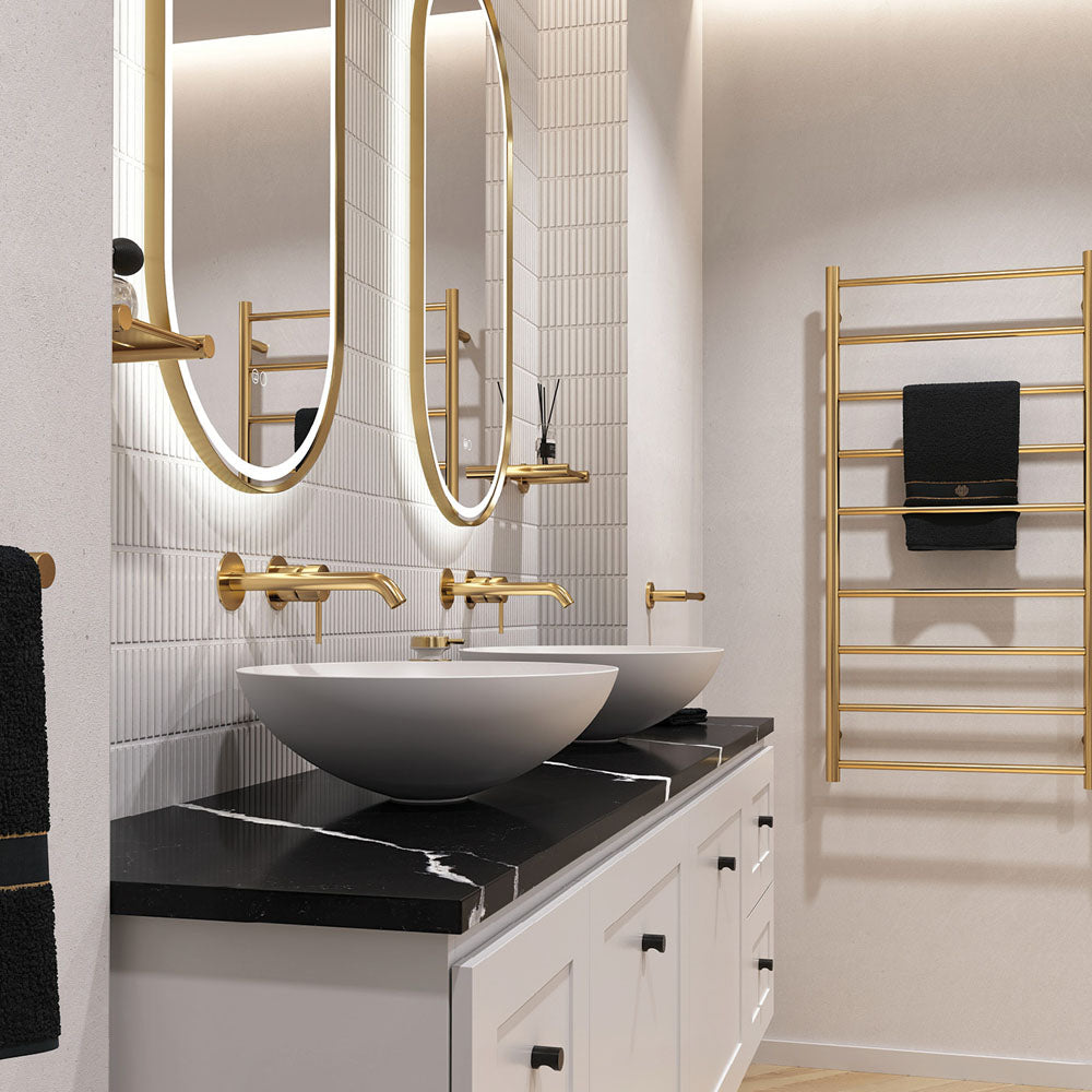 Fienza Aluca Above Counter Basin - Matte White