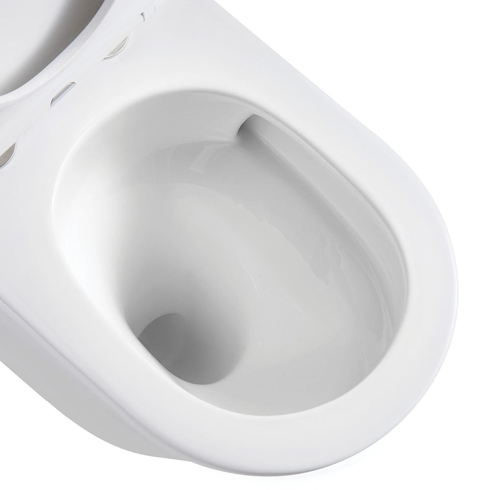Fienza Aluca Wall-Faced Toilet Suite - Gloss White